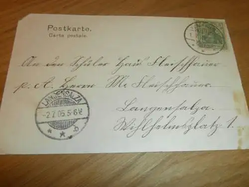 alte AK - Hohenfichte i. Sa. , 1905 , Leubsdorf , Ansichtskarte !!