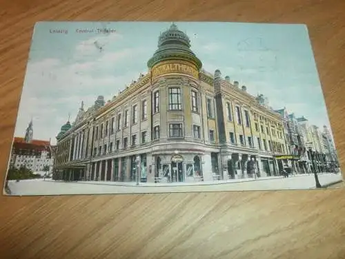 alte AK - Leipzig , 1916 , Central-Theater , Ansichtskarte !!