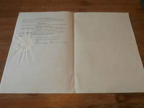 Hypothekenbrief Schwerin 1937 , Hans Hoppe , Major Marie von Boddien , Hypothek , Mecklenburg !!