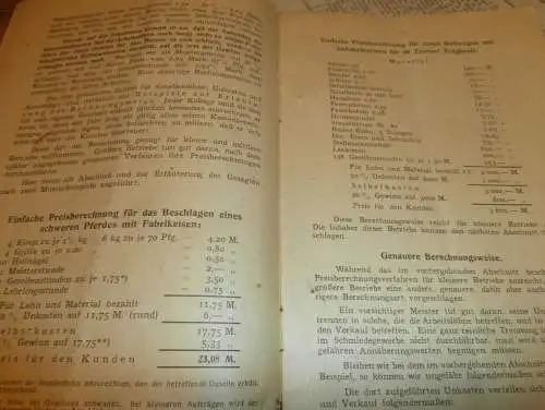 Schmiedevereinigung  in Mecklenburg , 1923 , Schmied , Schmiede , Agrar , Landwirtschaft !!