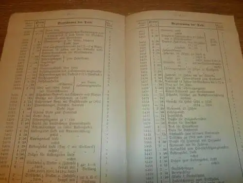 Ersatzteilliste Saxonia Drillmaschine , 1922 , Siedersleben & Co., Bernburg in Anhalt , Betriebsanleitung , Handbuch  !!