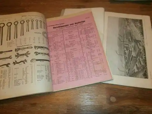 Rasspe Söhne in Solingen , 1933 und 1935 , 2x Katalog / Preisbuch, Maschinen , Geräte , und Werkzeuge , Agrar , Technik