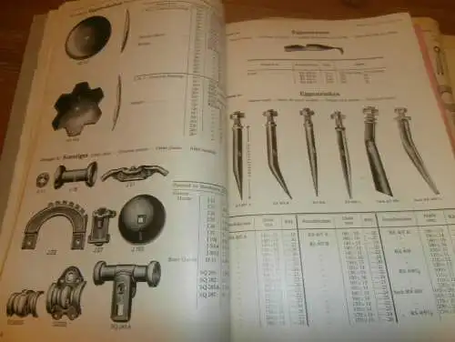 Rasspe Söhne in Solingen , 1933 und 1935 , 2x Katalog / Preisbuch, Maschinen , Geräte , und Werkzeuge , Agrar , Technik