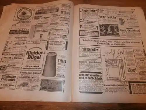 Offertenblatt - Der Grossist 1928 ,viel Reklame / Werbung , Annoncen , Pößneck , Katalog , Agrar , Landwirtschaft