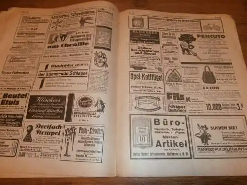 Offertenblatt - Der Grossist 1928 ,viel Reklame / Werbung , Annoncen , Pößneck , Katalog , Agrar , Landwirtschaft