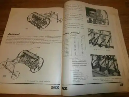 Katalog - Rudolph Sack 1936 - Loeben b. Leipzig , Pflüge , Landmaschinen , Agrar , Landwirtschaft , Eggen !!!