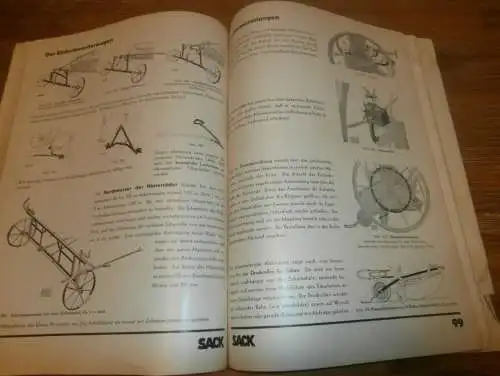 Katalog - Rudolph Sack 1936 - Loeben b. Leipzig , Pflüge , Landmaschinen , Agrar , Landwirtschaft , Eggen !!!