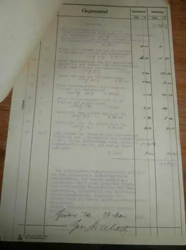 Schulhaus Pribbenow b. Stavenhagen in Mecklenburg , 1930 , Schule , altes Dokument !!