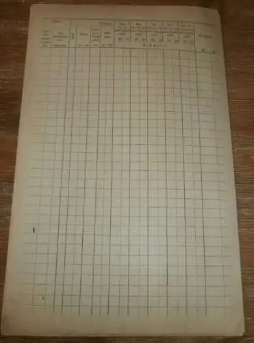 Gräfliche Forstverwaltung Basedow i. Mecklenburg , 1924 , Abrechnungen , alte Dokumente !!