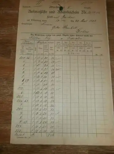 Gräfliche Forstverwaltung Basedow i. Mecklenburg , 1924 , Abrechnungen Teerofen und Neu-Basedow , alte Dokumente !!