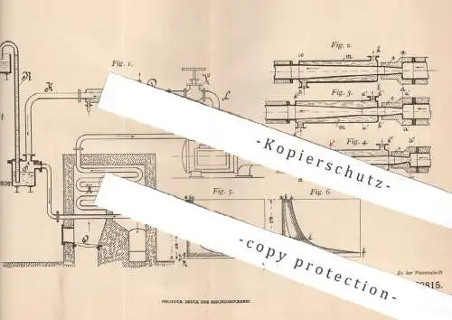 original Patent - Rudolf Bergmans , Breslau , 1904 , Wärmekraftmaschinen | Dampfmaschine , Turbine , Motor , Motoren