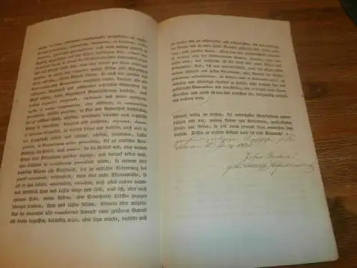 alte Akte - Vogt von Both zu Bassewitz , 1842 , Hofbuchhandel Eberstein zu Rostock , Mecklenburg !!!