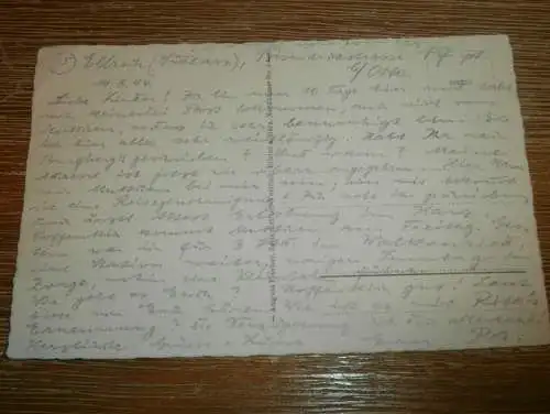 alte AK - Ellrich a. Harz  , 1944 , Apotheke , Conditorei , Ansichtskarte !!!