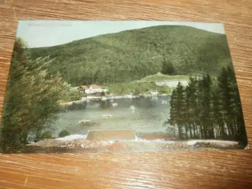 alte AK - Wiesenbeeker Teich , 1909 , Bad Lauterberg , Ansichtskarte !