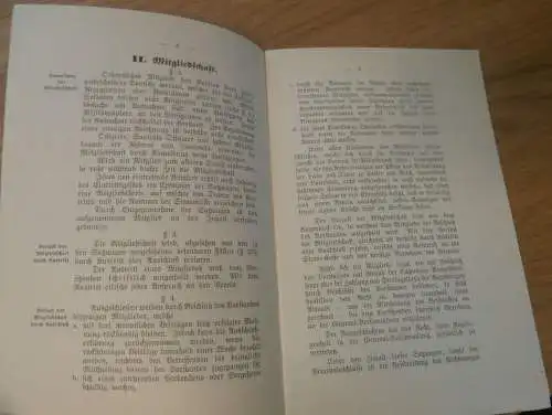 Füsilier-Regiment Nr. 90 , Satzung von 1902 , Rostock in Mecklenburg ,extrem selten ,super Zustand