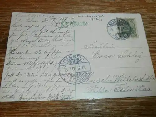 alte AK - Bad Kösen , 1906 , Panorama , Ansichtskarte !!