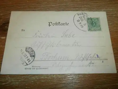 alte AK - Naumburg a.d. Saale , 1899 , Dom , Ansichtskarte !!