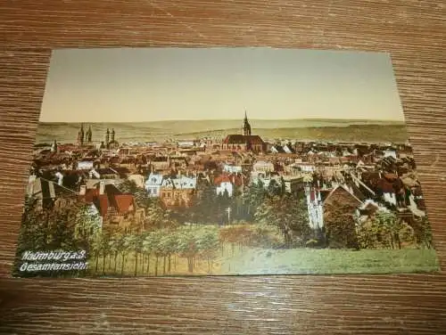 alte AK - Naumburg a.d. Saale , 1926 , Gesamtansicht , Ansichtskarte !!