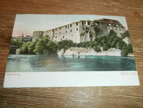 alte AK - Halle a.d. Saale , 1905 , Moritzburg , Ansichtskarte !!