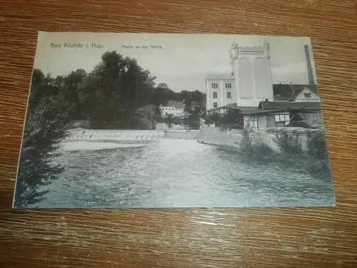 alte AK - Bad Köstritz , 1910 , Partie an der Mühle ,  Ansichtskarte !!