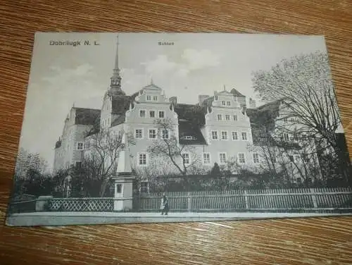 Doberlug-Kirchhain , 1917 , Dobrilugk Schloss , Ansichtskarte !!