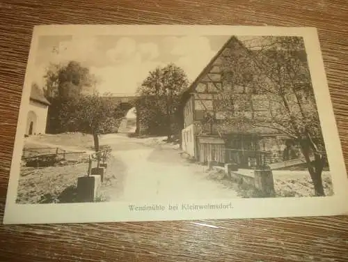 alte AK - Wendmühle b. Kleinwolmsdorf , 1936 , Arnsdorf b. Bautzen , Ansichtskarte !!