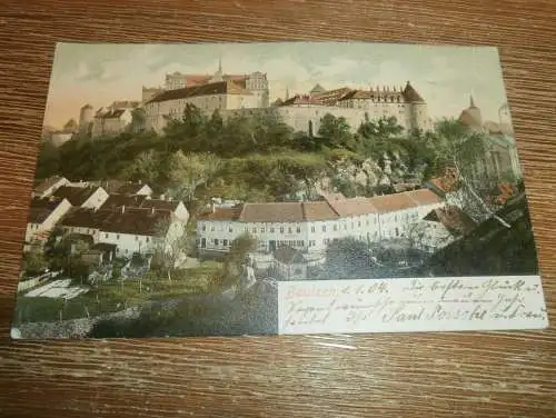 alte AK - Bautzen , 1904  , Panorama , Ansichtskarte !!!