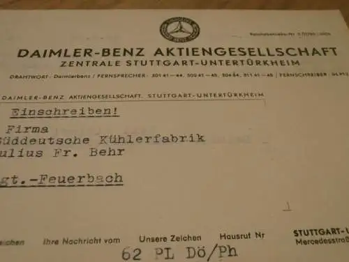 Daimler Benz - V1 und V2 Erprobung 1944, Flugzeugbau , Backnang DB 603 Motor , original Dokumente , Flugzeug - Forschung