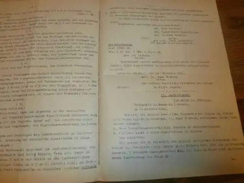 Marie Magerfleisch in Schwerin - Görries , 1942 , E. Beckmann geb. Benthin in Hamburg , Hypothekenbrief Mecklenburg !!!