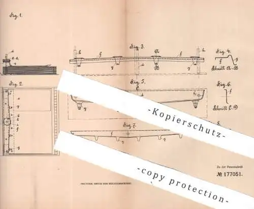 original Patent - Samuel Minder , Basel , Schweiz 1905 , Klemmfeder für Papiere | Klemmbrett , Dokumente , Büro , Ordner