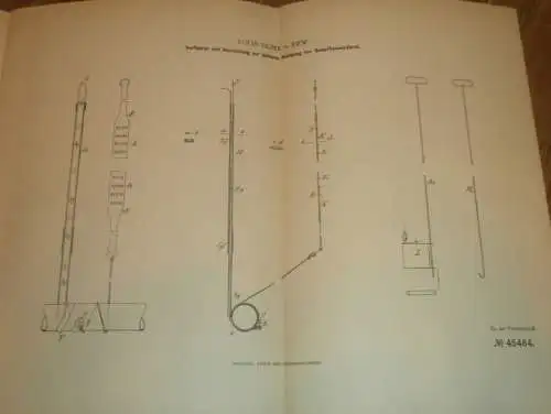 original Patent -  Louis Silber in Kiew , 15.04.1888 , Dampfkessel , Dampfmaschine , Russland !!