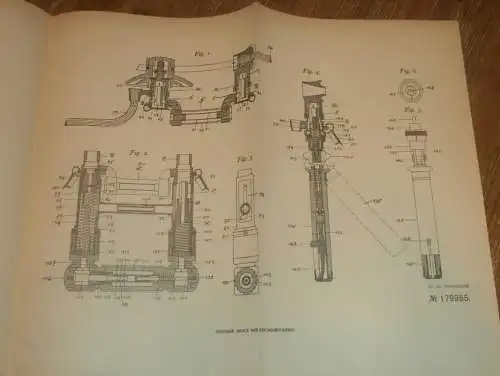 original Patent -  Nicolaus Astafieff in Kolomna , 10.01.1905 , Apparat für elektrische Leitungen , Elektrik Russland !!