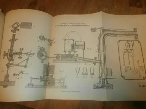 original Patent - H. Goebel in Parchim i. Mecklenburg , 4.05.1887 , Apparat für Gasmotor , Motorenbau , Petroleum !!