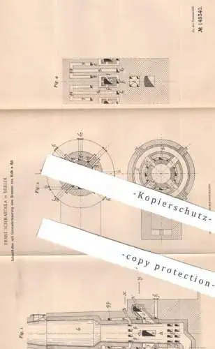 original Patent - Ernst Schmatolla , Berlin , 1902 , Schachtofen mit Generatorfeuerung | Ofen , Öfen , Kalk , Gas