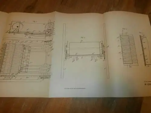 original Patent - H. Voss in Hoppenrade i. Mecklenburg , 8.11.1905 , Dünger-Streumaschine , Agrar , Bauer , Landwirt !!!
