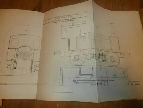 original Patent - VULCAN AG in Bredow b. Stettin , 23.06.1880 , Tender - Lokomotive , Eisenbahn !!!