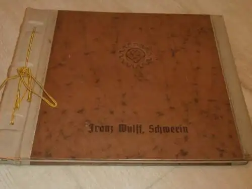 Franz Wulff in Schwerin i. Mecklenburg , Album , Fotoalbum NSDAP , 40er Jahre , Werbung / Reklame , Intertouring !!!