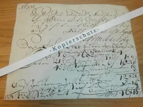 Hafenschein Pillau / Stralsund - 1761 - Mecklenburg , mit Signatur v. Kapitän , mit Angabe zu Schiff und Ladung !!!