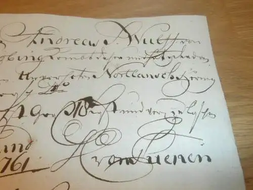 Hafenschein Nyköping / Stralsund - 1761 - Mecklenburg ,mit Signatur v. Kapitän , mit Angabe zu Schiff und Ladung !!!