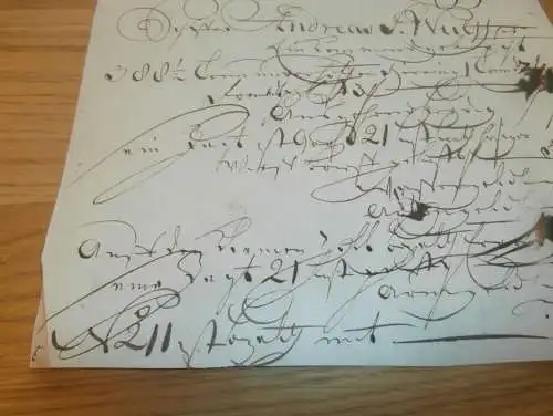 Hafenschein Nyköping / Stralsund - 1761 - Mecklenburg ,mit Signatur v. Kapitän , mit Angabe zu Schiff und Ladung !!!