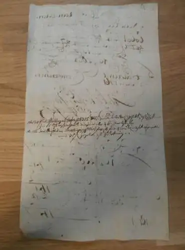 Hafenschein Neustadt i. Holst / Stralsund - 1761 - Mecklenburg ,mit Signatur v. Kapitän ,mit Angabe zu Schiff und Ladung