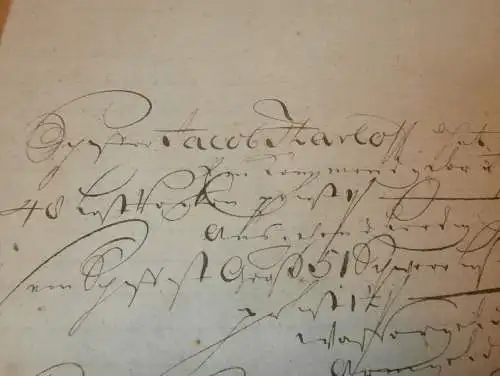 Hafenschein Narwa / Narva , Stralsund - 1761 - Mecklenburg , mit Signatur v. Kapitän , mit Angabe zu Schiff und Ladung !