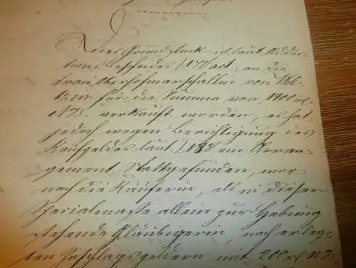 komplette Akte - von Weltzien , 1843-1849 , Adel - Mecklenburg , New Courant !!!