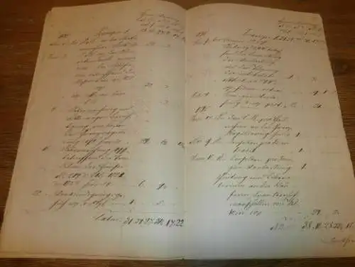 komplette Akte - von Weltzien , 1843-1849 , Adel - Mecklenburg , New Courant !!!