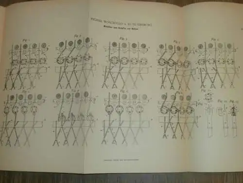 original Patent - Michail Woschyllo in St. Petersburg / Russland , 14.01.1896 , Maschine zum Knüpfen für Netze !!