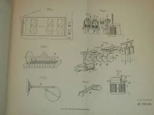 original Patent - Nicolas Hourko in in St. Petersburg / Russland , 3.05.1905 , Uhrzeit-Anzeiger , Uhr !!