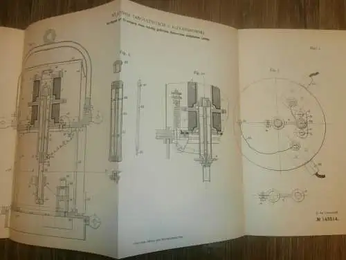 original Patent - W. Taboulevitsch in Alexandrowski / Russland , 4.03.1902 , farbiges Licht , Alexandrowsk-Sachalinski !