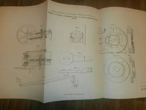 original Patent -  Aron Ferdinand Hultgren in Woronesch in Russland , 13.07.1897 , Nagel - Schneidemaschine  !!!