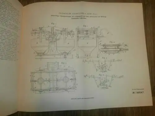 original Patent -  Przemyslaw Sviontetzki in Kiew / Russland , 16.05.1902 , Balkenwaage mit Flüssigkeit , Waage !!!