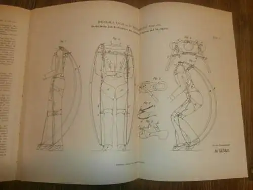 original Patent - Nicolaus Yagn in St. Petersburg / Russland , 25.06.1889 , Apparat zum Laufen und Springen !!